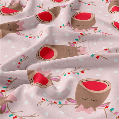 Christmas Double Brushed Polyester Fabric Jersey Stretchy Soft Polyester Stretch Fabric