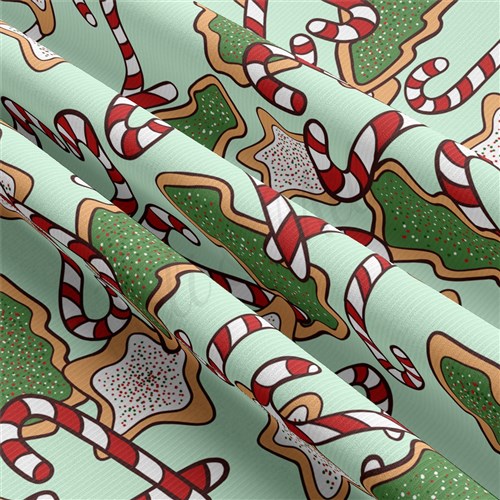 Christmas Rib Knit Fabric, RBK2078 & Get a Free $89.99 Embroidery Bundle