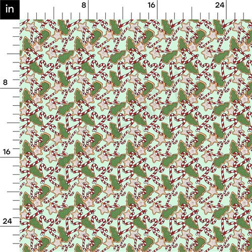 Christmas Rib Knit Fabric, RBK2078 & Get a Free $89.99 Embroidery Bundle