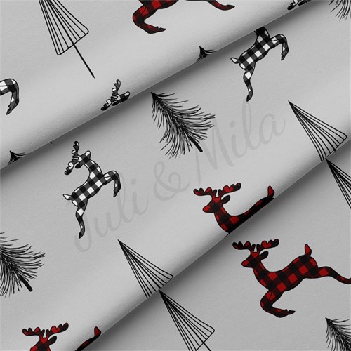 Christmas Christmas Double Brushed Polyester Fabric Jersey Stretchy Soft Polyester Stretch Fabric