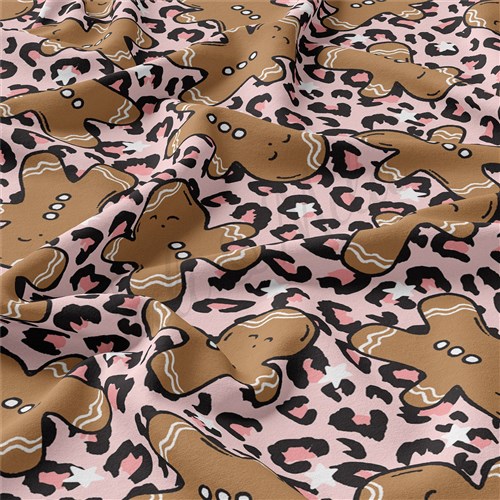Christmas Double Brushed Polyester Fabric Jersey Stretchy Soft Polyester Stretch Fabric