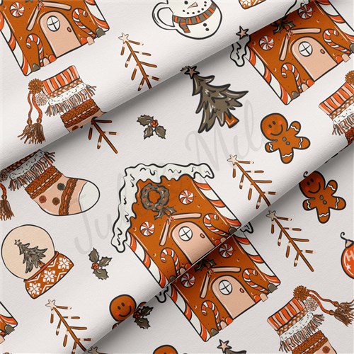 Christmas Double Brushed Polyester Fabric Jersey Stretchy Soft Polyester Stretch Fabric