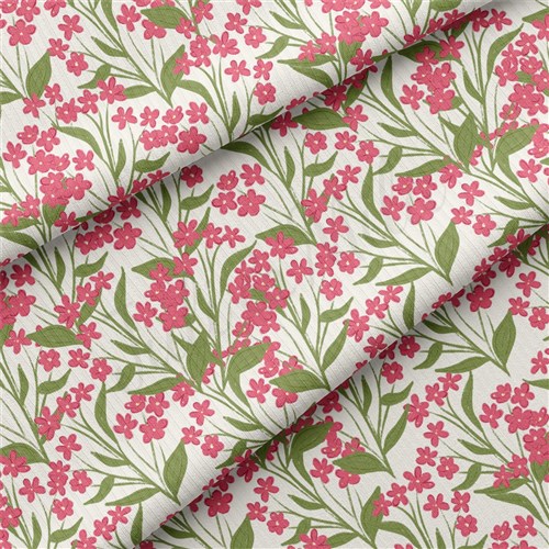 Floral Rib Knit Fabric, RBK2487 & Get a Free $89.99 Embroidery Bundle