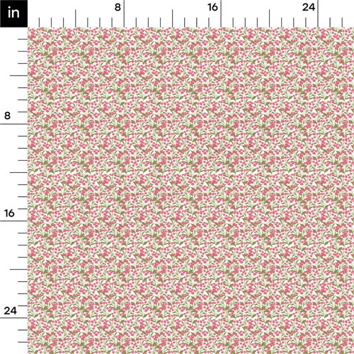 Floral Rib Knit Fabric, RBK2487 & Get a Free $89.99 Embroidery Bundle