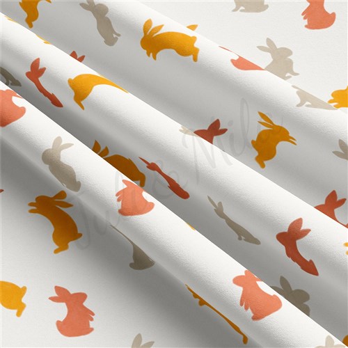 Easter Double Brushed Polyester Fabric Jersey Stretchy Soft Polyester Stretch Fabric