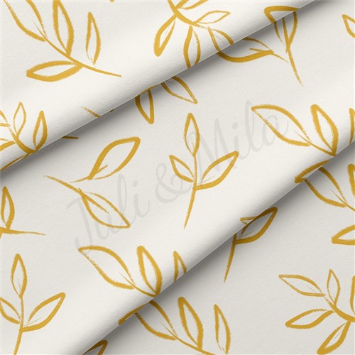 Flowers Floral Double Brushed Polyester Fabric Jersey Stretchy Soft Polyester Stretch Fabric