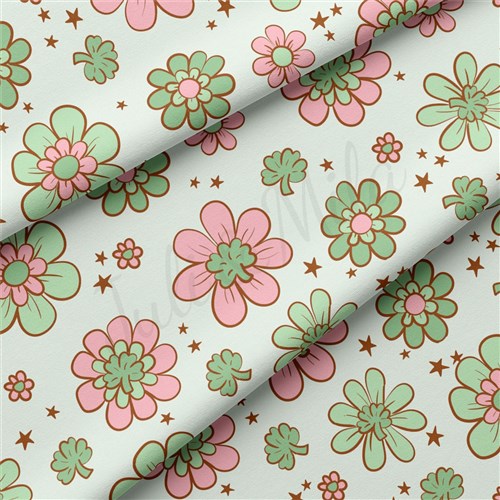 St. Patrick's Day Double Brushed Polyester Fabric Jersey Stretchy Soft Polyester Stretch Fabric