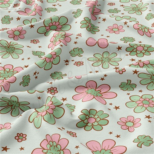 St. Patrick's Day Double Brushed Polyester Fabric Jersey Stretchy Soft Polyester Stretch Fabric