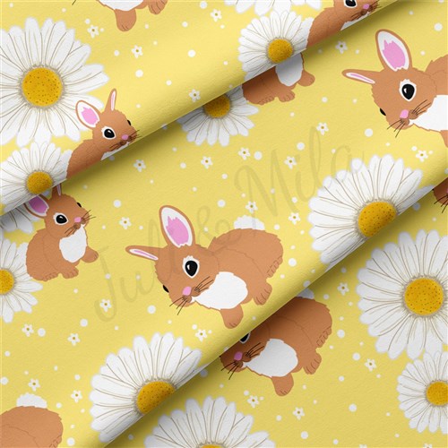 Easter Double Brushed Polyester Fabric Jersey Stretchy Soft Polyester Stretch Fabric