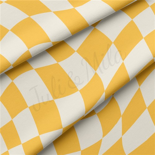 Check Double Brushed Polyester Fabric Jersey Stretchy Soft Polyester Stretch Fabric
