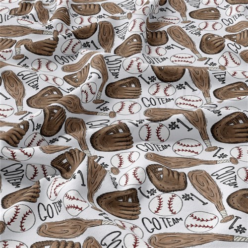 Baseball Double Brushed Polyester Fabric Jersey Stretchy Soft Polyester Stretch Fabric