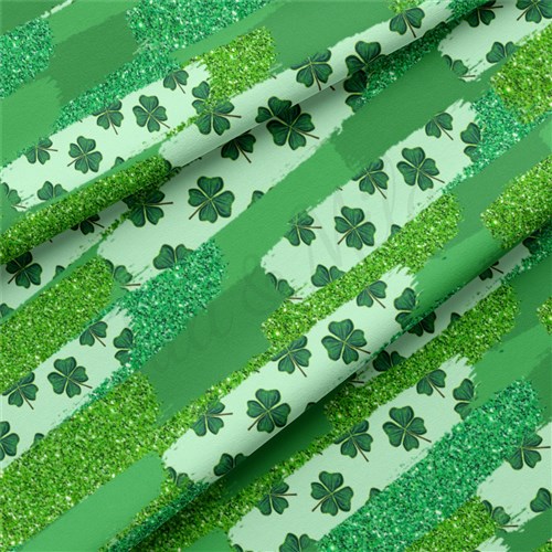 St. Patrick's Day Double Brushed Polyester Fabric Jersey Stretchy Soft Polyester Stretch Fabric