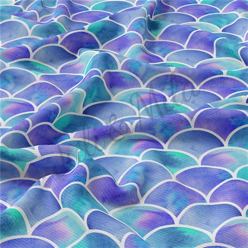 Mermaid Rib Knit Fabric, Yard & Get a Free $89.99 Embroidery Bundle