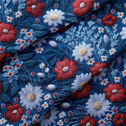 4th of July Patriotic Double Brushed Polyester Fabric Jersey Stretchy Soft Polyester Stretch Fabric
