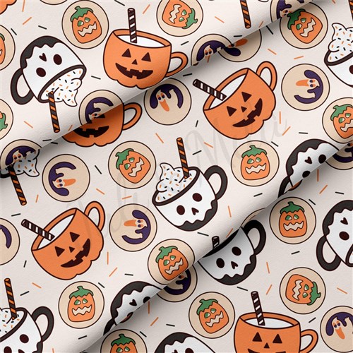 halloween Double Brushed Polyester Fabric Jersey Stretchy Soft Polyester Stretch Fabric
