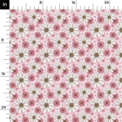 Floral Rib Knit Fabric, RBK1616 & Get a Free $89.99 Embroidery Bundle