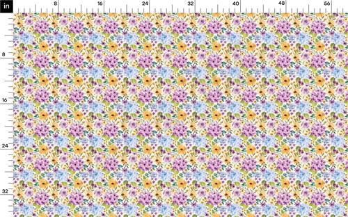 Floral Rib Knit Fabric, RBK1640 & Get a Free $89.99 Embroidery Bundle
