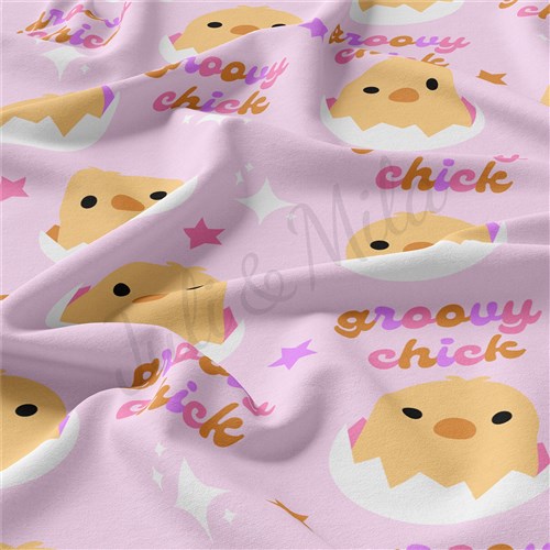 Easter Double Brushed Polyester Fabric Jersey Stretchy Soft Polyester Stretch Fabric