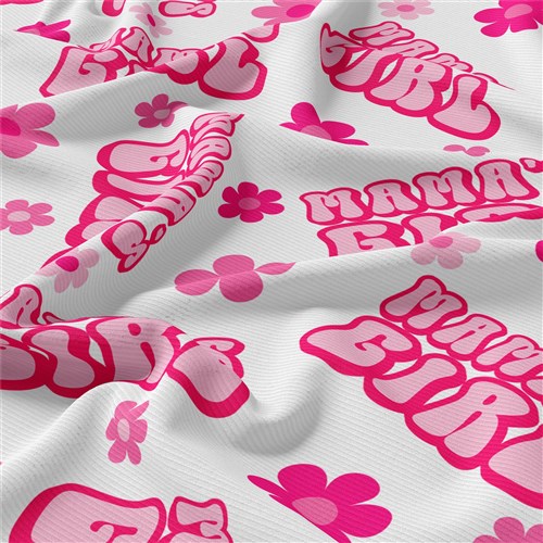 Mama's Girl Rib Knit Fabric, RBK1599 & Get a Free $89.99 Embroidery Bundle