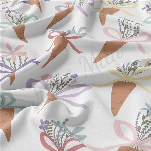 Easter Double Brushed Polyester Fabric Jersey Stretchy Soft Polyester Stretch Fabric