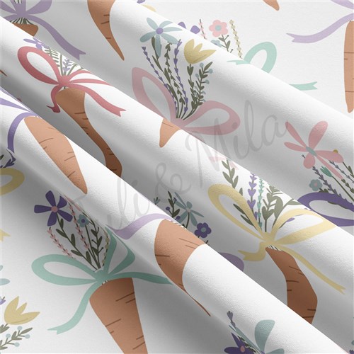Easter Double Brushed Polyester Fabric Jersey Stretchy Soft Polyester Stretch Fabric