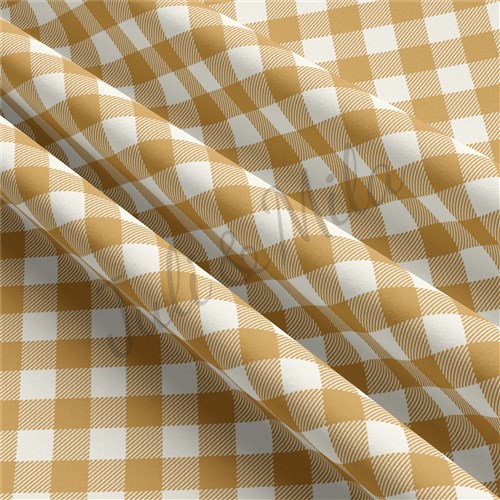 cell7 Gingham Check Double Brushed Polyester Fabric Jersey Stretchy Soft Polyester Stretch Fabric
