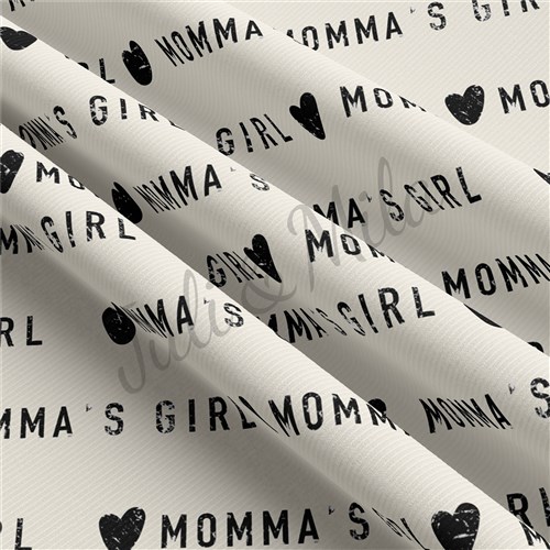 Mommy's Girl Rib Knit Fabric, Yard & Get a Free $89.99 Embroidery Bundle