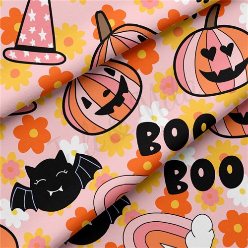 halloween Double Brushed Polyester Fabric Jersey Stretchy Soft Polyester Stretch Fabric