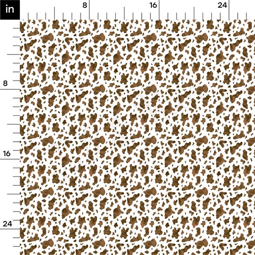 Cow Double Brushed Polyester Fabric Jersey Stretchy Soft Polyester Stretch Fabric