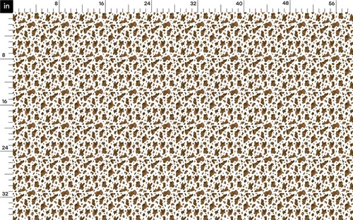 Cow Double Brushed Polyester Fabric Jersey Stretchy Soft Polyester Stretch Fabric