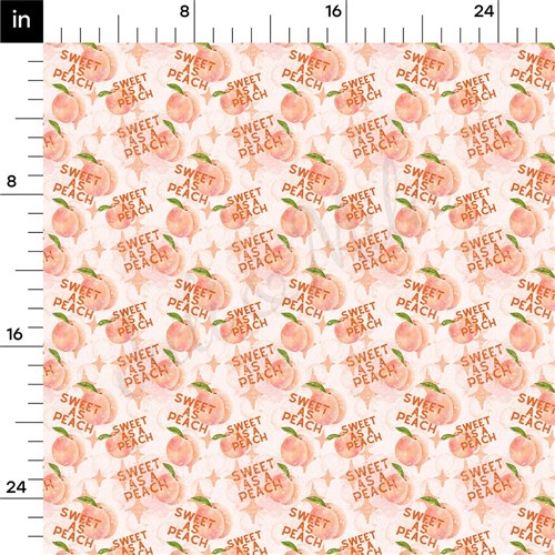 Sweet as a Peach Double Brushed Polyester Fabric Jersey Stretchy Soft Polyester Stretch Fabric