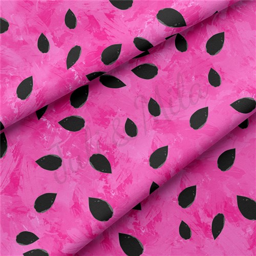 Watermelon Double Brushed Polyester Fabric Jersey Stretchy Soft Polyester Stretch Fabric