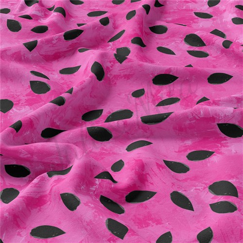 Watermelon Double Brushed Polyester Fabric Jersey Stretchy Soft Polyester Stretch Fabric