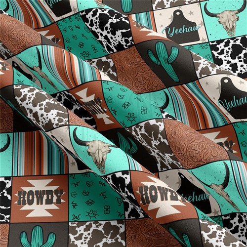 Boho Bohemian Double Brushed Polyester Fabric Jersey Stretchy Soft Polyester Stretch Fabric