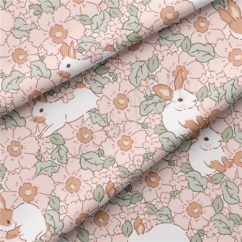 Easter Double Brushed Polyester Fabric Jersey Stretchy Soft Polyester Stretch Fabric