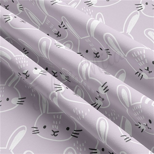 Easter Double Brushed Polyester Fabric Jersey Stretchy Soft Polyester Stretch Fabric