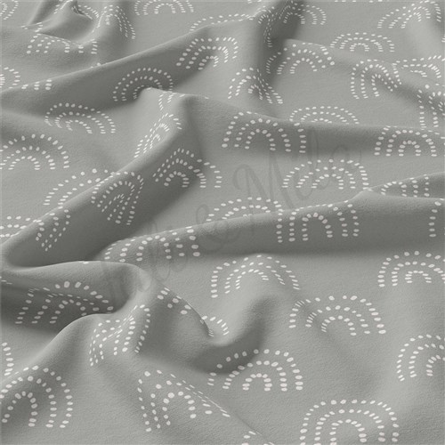 Rainbow Double Brushed Polyester Fabric Jersey Stretchy Soft Polyester Stretch Fabric