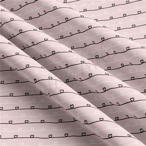 Valentine's Day Double Brushed Polyester Fabric Jersey Stretchy Soft Polyester Stretch Fabric