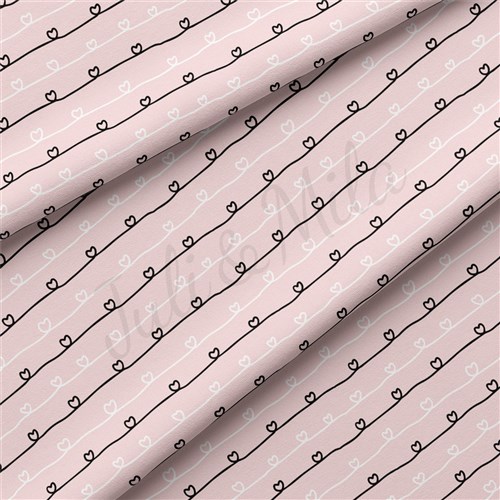 Valentine's Day Double Brushed Polyester Fabric Jersey Stretchy Soft Polyester Stretch Fabric
