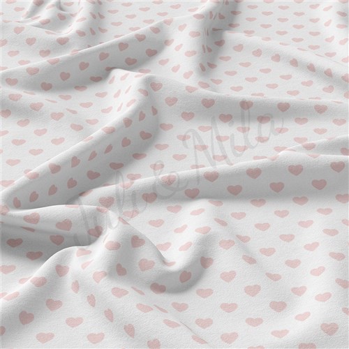 Valentine's Day Double Brushed Polyester Fabric Jersey Stretchy Soft Polyester Stretch Fabric