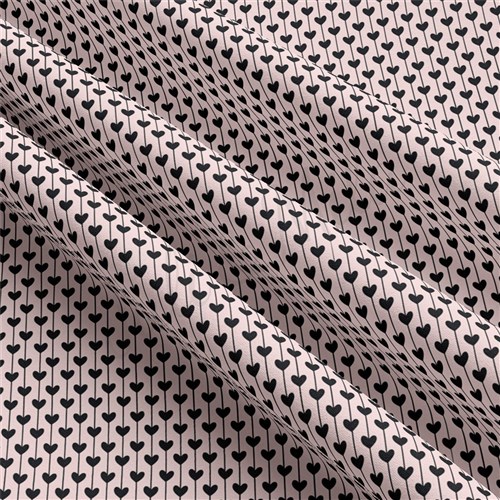 Valentine's Day Double Brushed Polyester Fabric Jersey Stretchy Soft Polyester Stretch Fabric