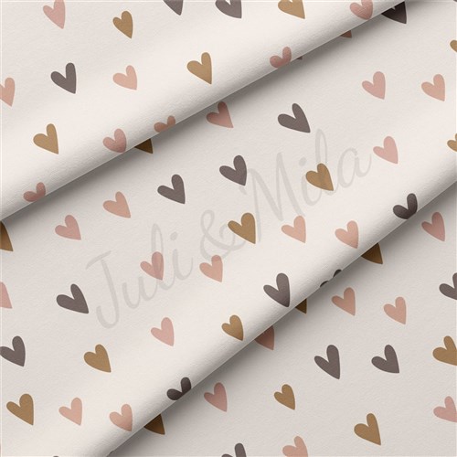Valentine's Day Double Brushed Polyester Fabric Jersey Stretchy Soft Polyester Stretch Fabric