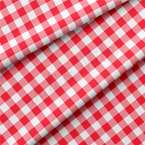 Gingham Double Brushed Polyester Fabric Jersey Stretchy Soft Polyester Stretch Fabric