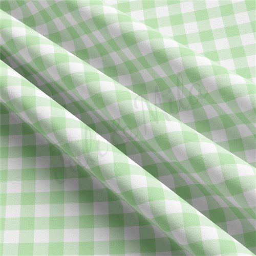 Gingham Double Brushed Polyester Fabric Jersey Stretchy Soft Polyester Stretch Fabric