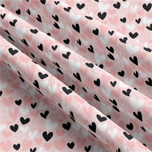 Valentine's Day Double Brushed Polyester Fabric Jersey Stretchy Soft Polyester Stretch Fabric