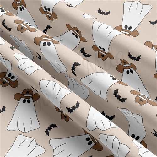 halloween ghosts fall Double Brushed Polyester Fabric Jersey Stretchy Soft Polyester Stretch Fabric