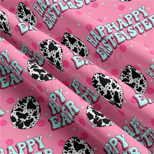 Easter Double Brushed Polyester Fabric Jersey Stretchy Soft Polyester Stretch Fabric