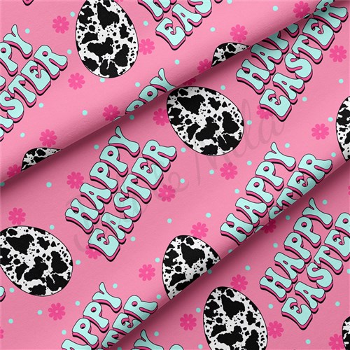 Easter Double Brushed Polyester Fabric Jersey Stretchy Soft Polyester Stretch Fabric