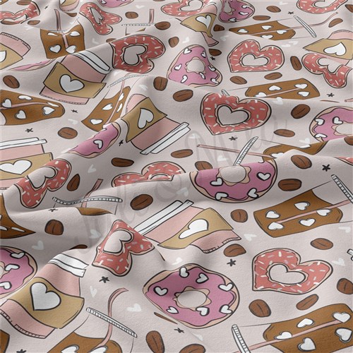 Valentine's Day Double Brushed Polyester Fabric Jersey Stretchy Soft Polyester Stretch Fabric