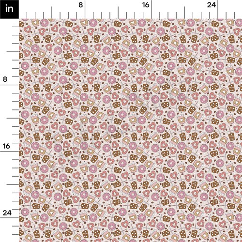 Valentine's Day Double Brushed Polyester Fabric Jersey Stretchy Soft Polyester Stretch Fabric